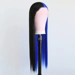 Fashiondeityshair | Accessories | 24 Blue Black Split Dye  display picture 3